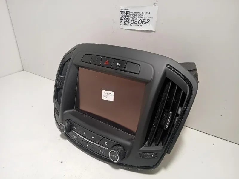 Display Multimediale 26681355 Opel Insignia B Grand Sport 2017