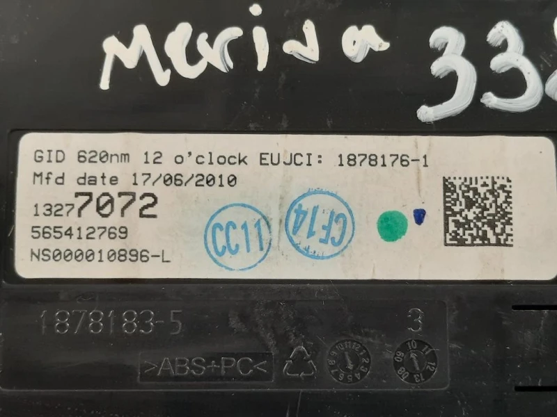 Display Multimediale 565412769 Opel Meriva B 2014