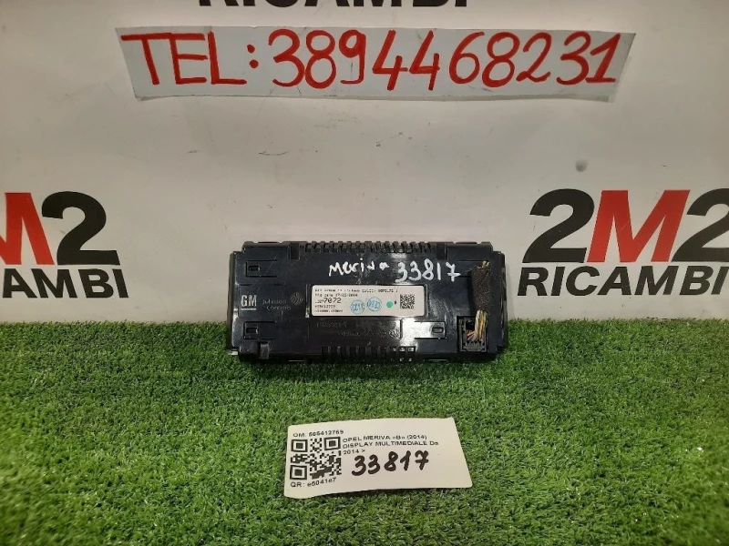 Display Multimediale 565412769 Opel Meriva B 2014