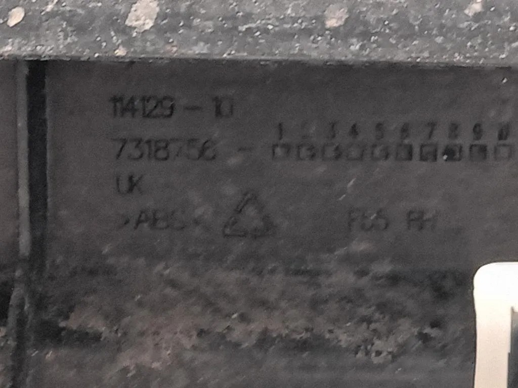 Supporto Spoiler Paraurti POST DX 7318756 Mini MINI Cooper F55 2014