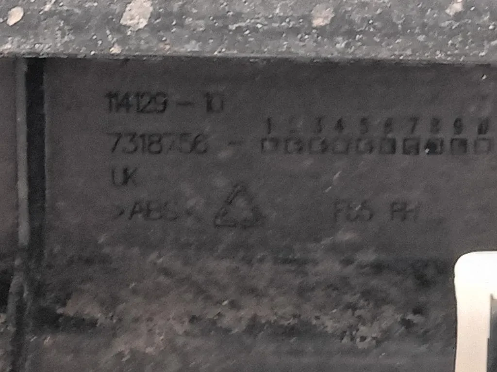 Supporto Spoiler Paraurti POST DX 7318756 Mini MINI Cooper F55 2014