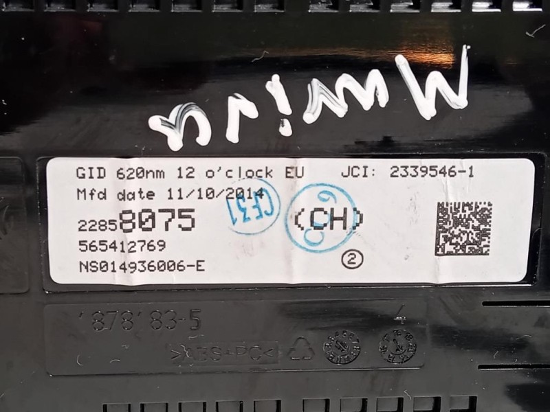 Display Multimediale 22858075 Opel Meriva B 2014