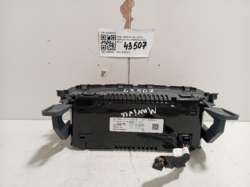 Display Multimediale 22858075 Opel Meriva B 2014