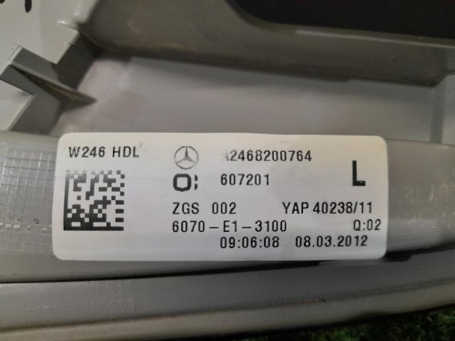 Fanale INT POST SX A2468200764 Mercedes Classe B W246 2012
