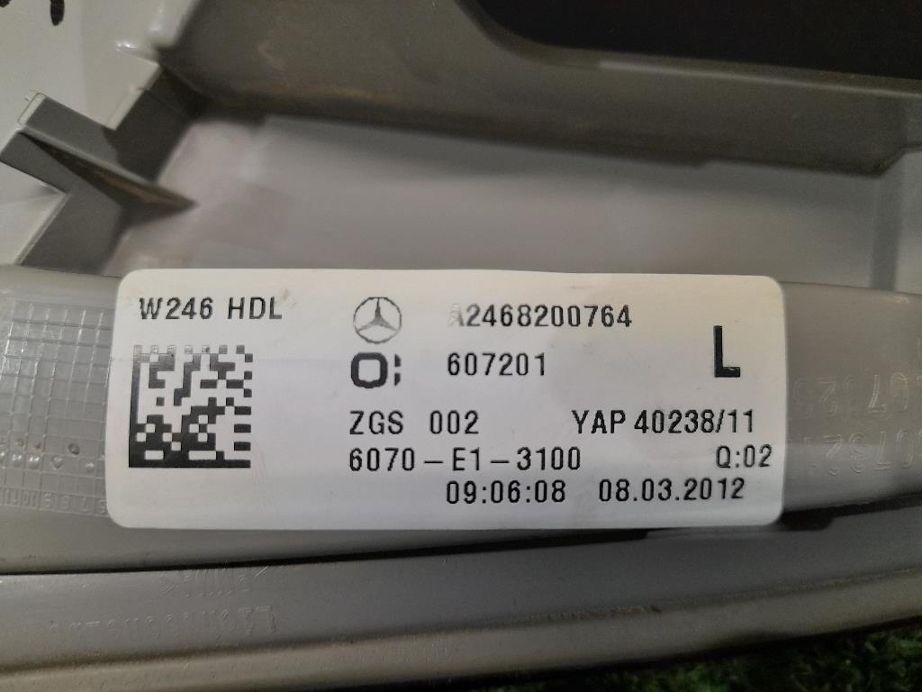 Fanale INT POST SX A2468200764 Mercedes Classe B W246 2012
