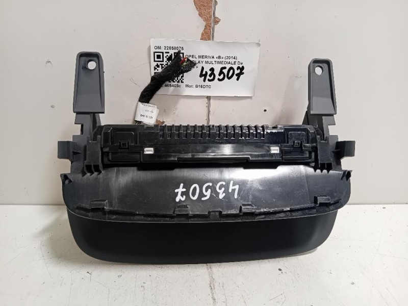 Display Multimediale 22858075 Opel Meriva B 2014