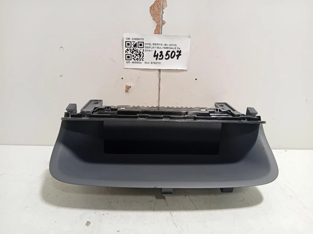 Display Multimediale 22858075 Opel Meriva B 2014