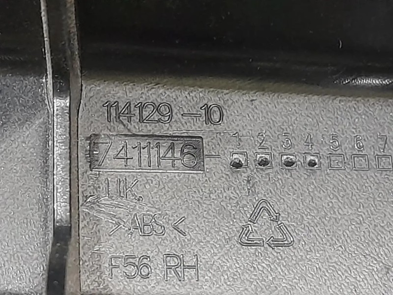 Supporto Spoiler Paraurti POST DX 7411146 Mini MINI Cooper F56 2014