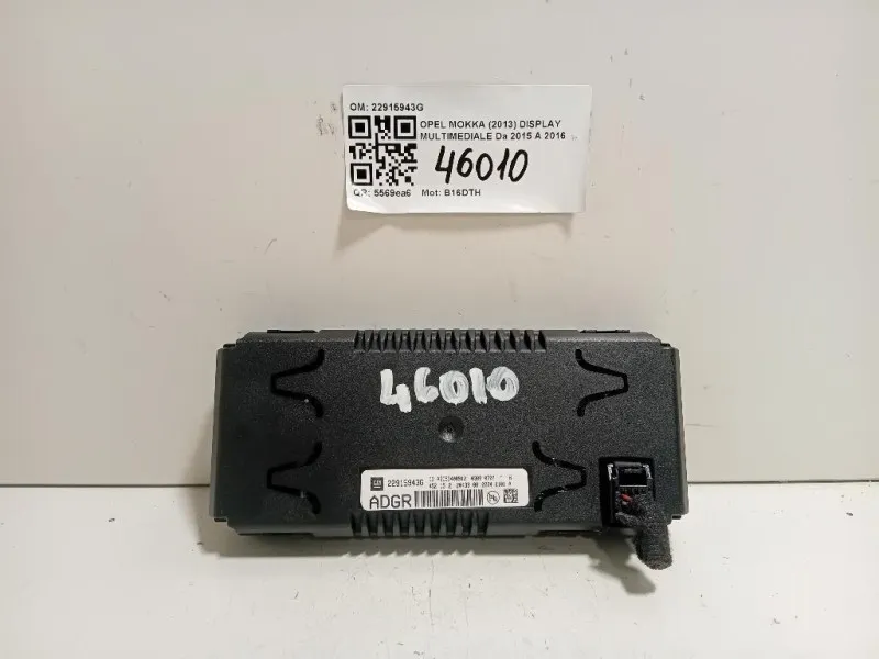 Display Multimediale 22915943G Opel Mokka 2013