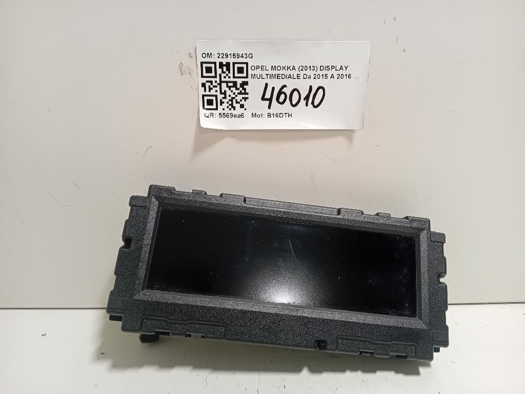 Display Multimediale 22915943G Opel Mokka 2013