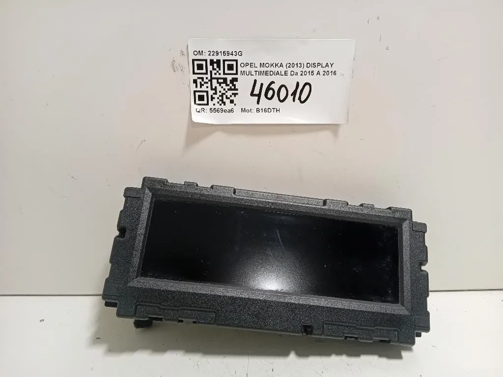 Display Multimediale 22915943G Opel Mokka 2013