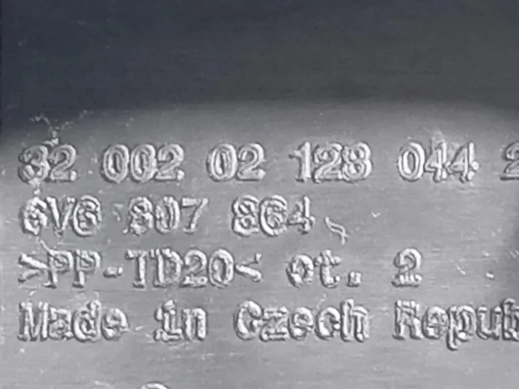 Supporto Spoiler Paraurti POST DX 6V6 807 864 Skoda Fabia NJ3 2018