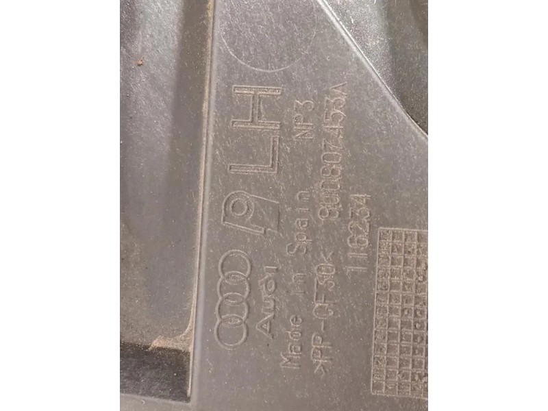 Supporto Spoiler Paraurti POST SX 8U0807453A SNISTRO SX Audi Q3 8UB 2012