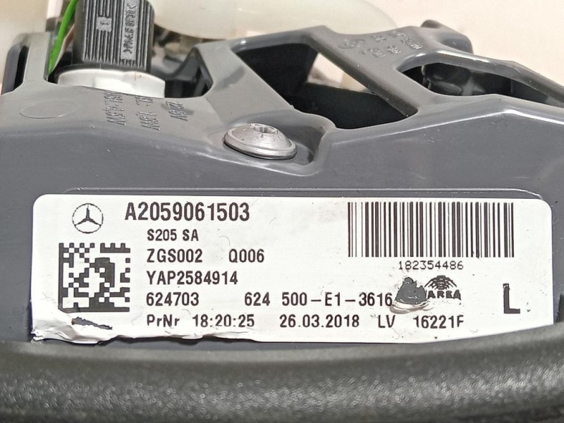 Fanale INT POST SX A2059061503 Mercedes Classe C W205 2014