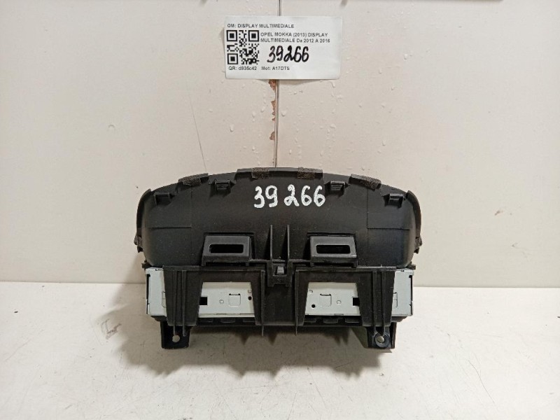 Display Multimediale DISPLAY MULTIMEDIALE Opel Mokka 2013