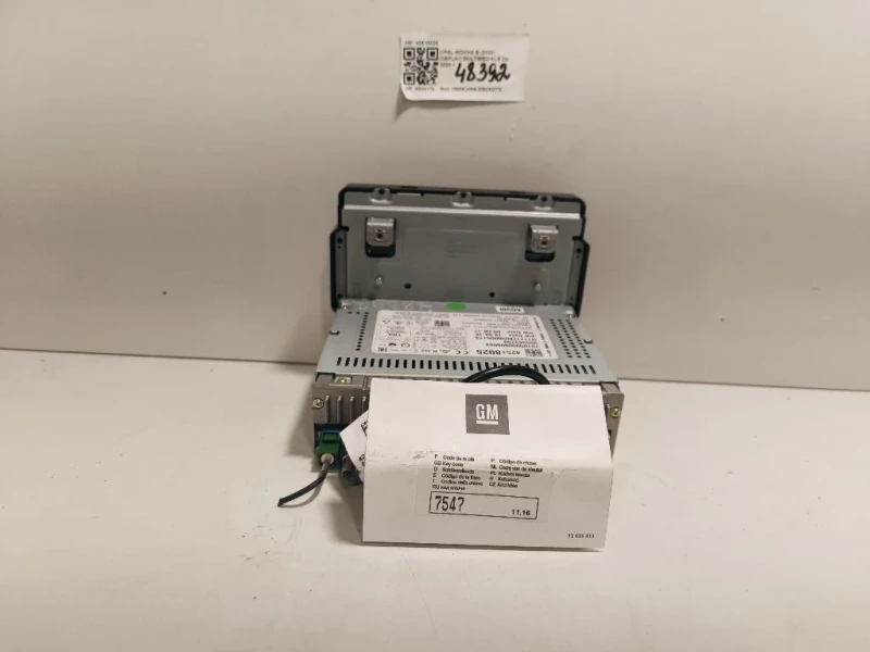 Display Multimediale 42518025 Opel Mokka B 2020