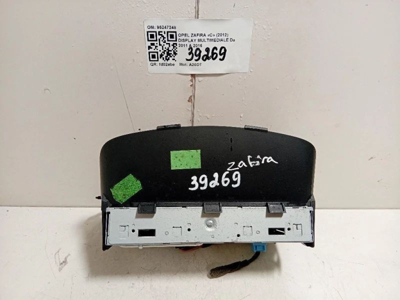 Display Multimediale 95247248 Opel Zafira C 2012