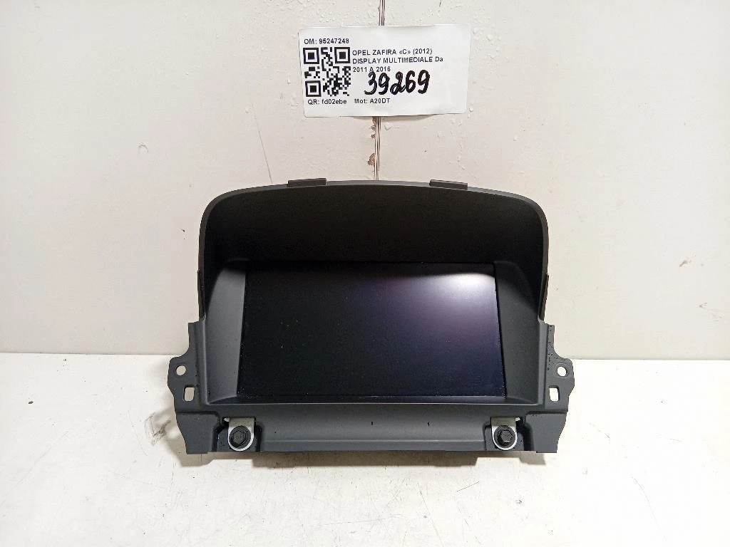 Display Multimediale 95247248 Opel Zafira C 2012