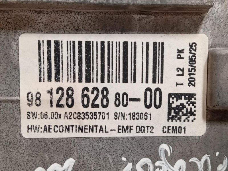 Display Multimediale 9812862880 Peugeot 2008 I 2013