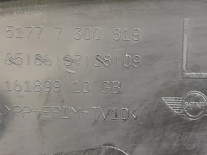 Parafanghino ANT SX 51777300819 Mini MINI ONE F55 2014