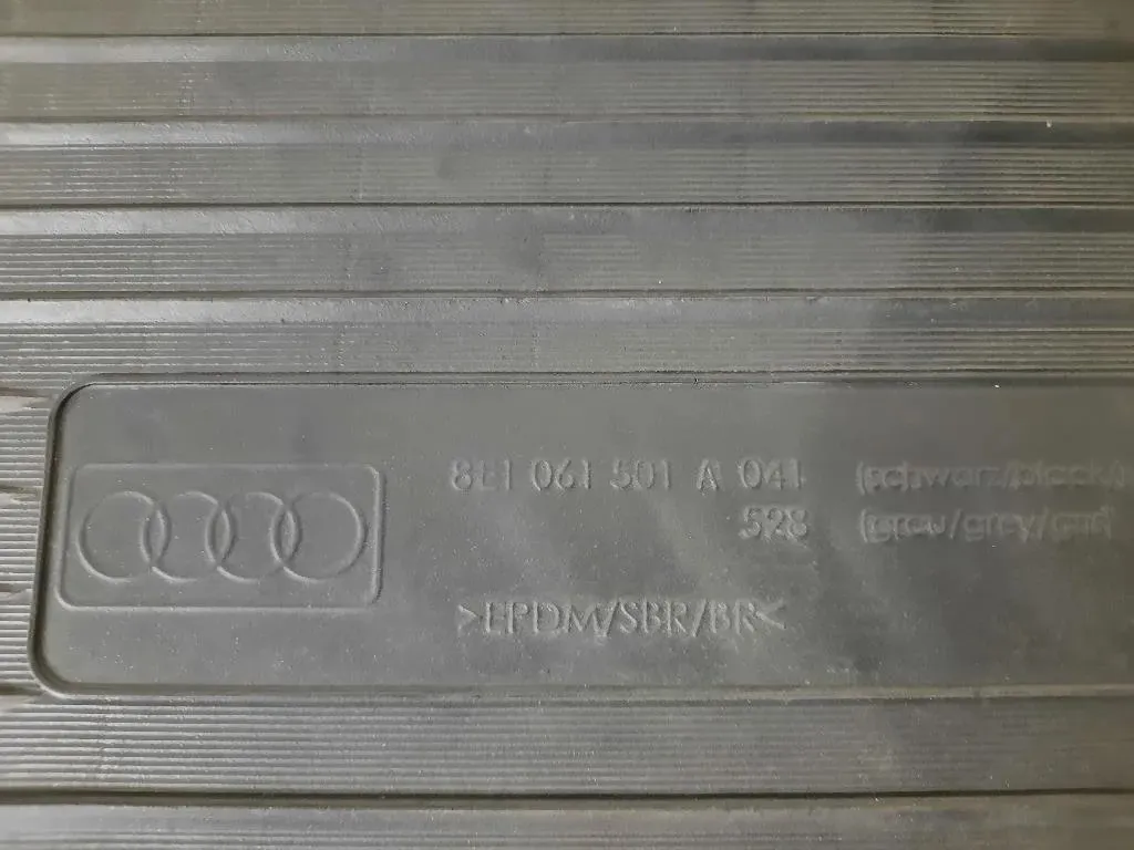 Tappetini Gomma 8E1061501A GOMMA Audi A4 8ED Avant 2005