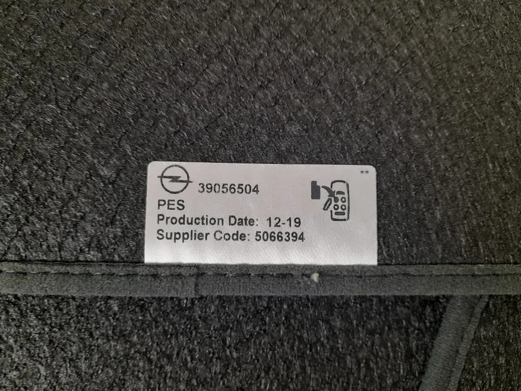 Tappetini Moquette 39056504 Opel Astra K 2016