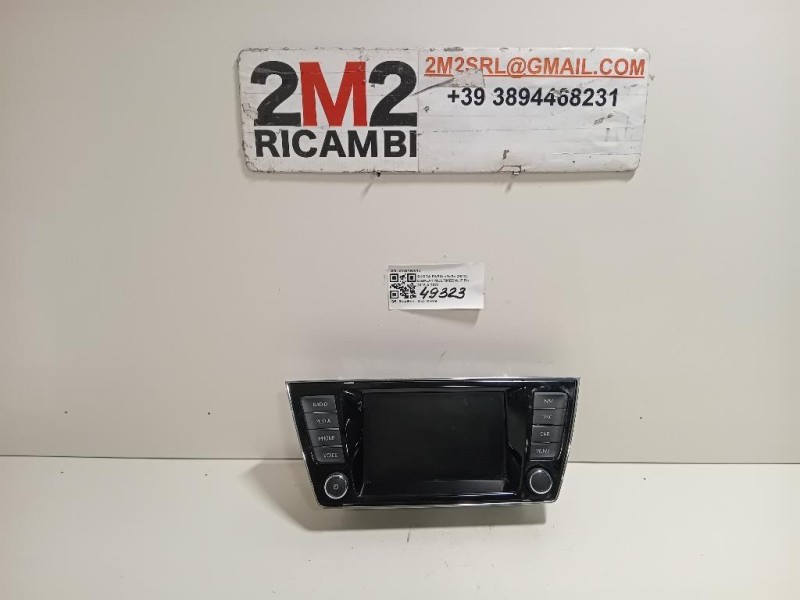 Display Multimediale 6V0919604C Skoda Fabia NJ3 2018