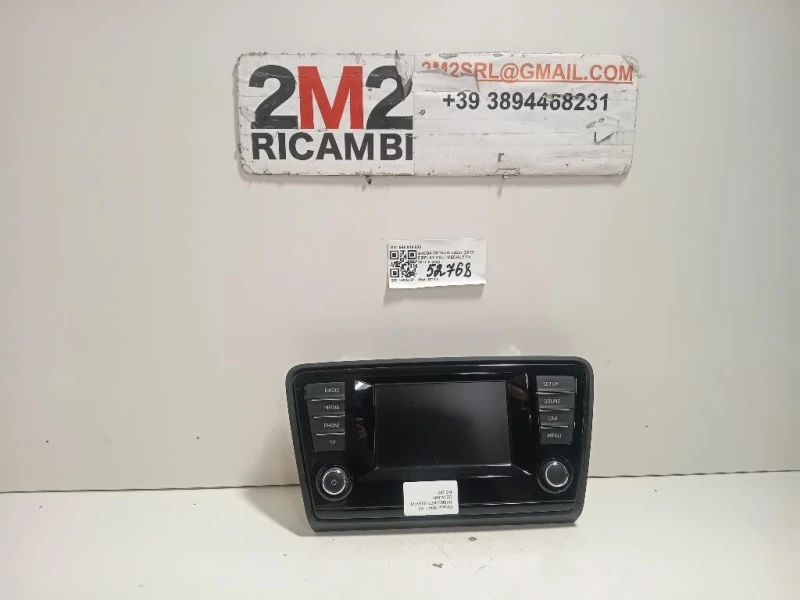 Display Multimediale 5E0 919 605 Skoda Octavia 5E3 2017