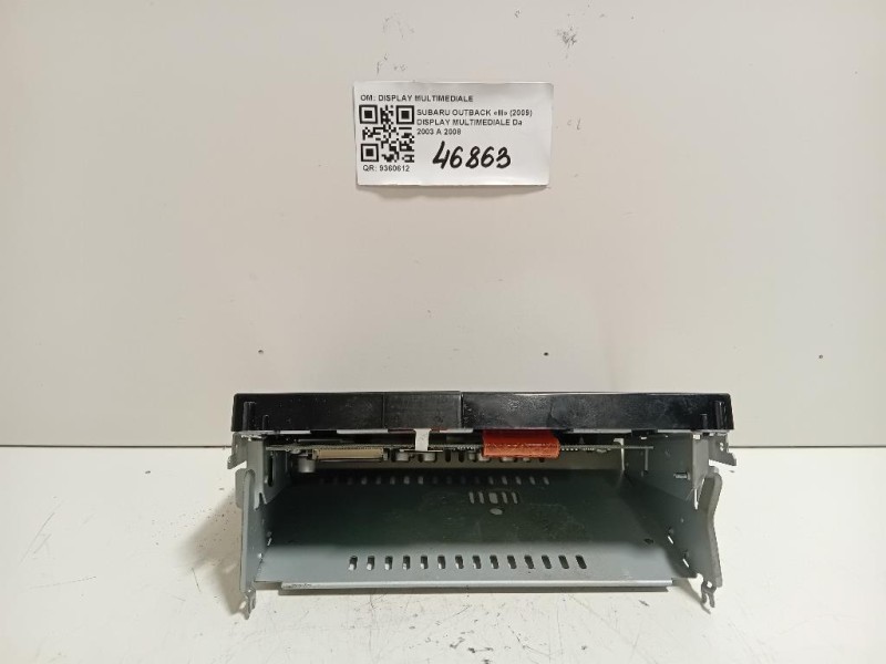 Display Multimediale DISPLAY MULTIMEDIALE Subaru Outback III 2009