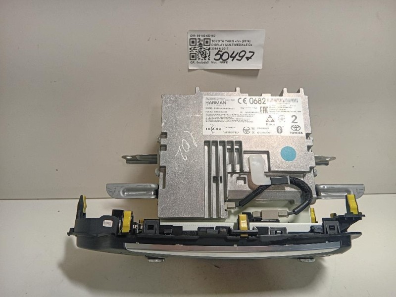 Display Multimediale 86140-0D180 Toyota Yaris IV 2014