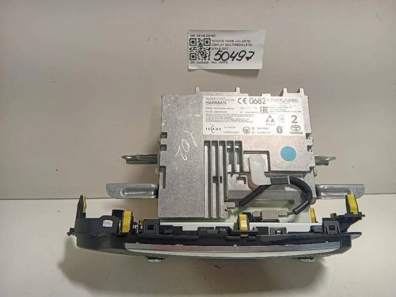 Display Multimediale 86140-0D180 Toyota Yaris IV 2014