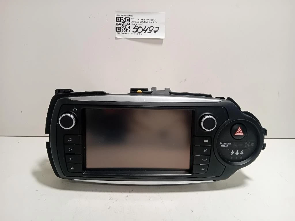 Display Multimediale 86140-0D180 Toyota Yaris IV 2014
