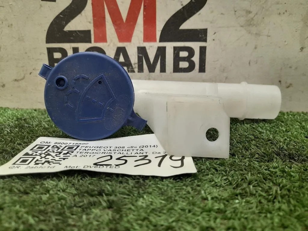 Tappo Vaschetta Tergicristalli ANT 9800715580 Peugeot 308 II 2014