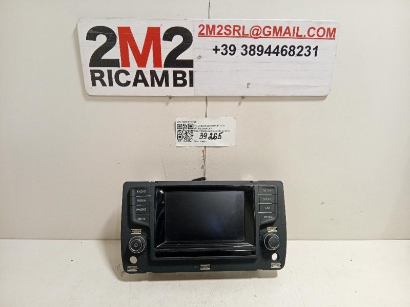 Display Multimediale 5G0 919 605 Volkswagen GOLF VII 2013