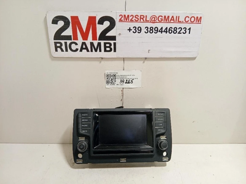 Display Multimediale 5G0 919 605 Volkswagen GOLF VII 2013