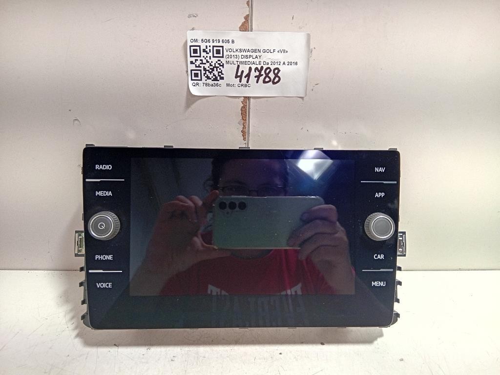 Display Multimediale 5G6919605B Volkswagen GOLF VII 2013