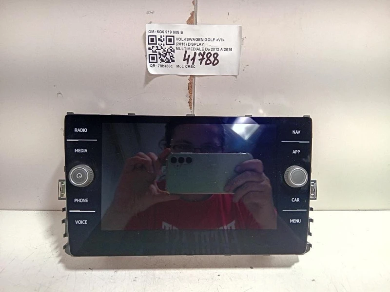 Display Multimediale 5G6919605B Volkswagen GOLF VII 2013