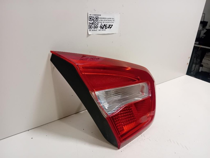 Fanale INT POST SX A1569060358 Mercedes Classe GLA X156 2014
