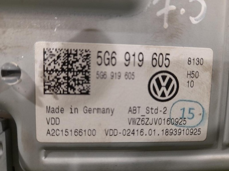 Display Multimediale 5G6 919 605 Volkswagen GOLF VII 2017