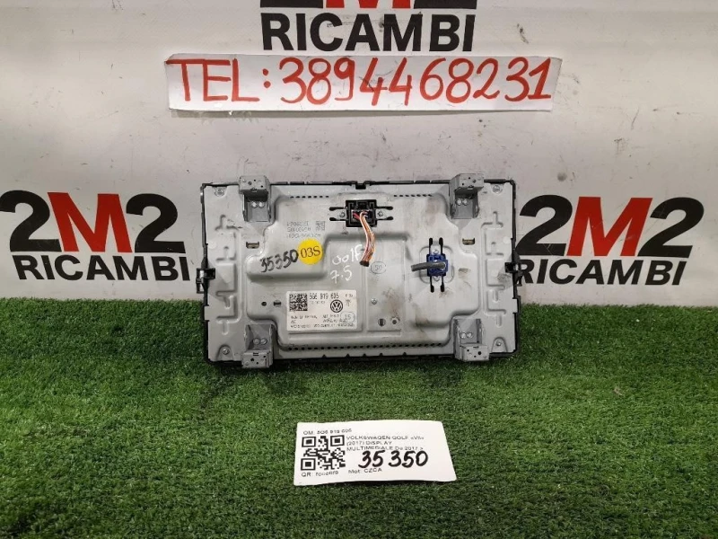 Display Multimediale 5G6 919 605 Volkswagen GOLF VII 2017