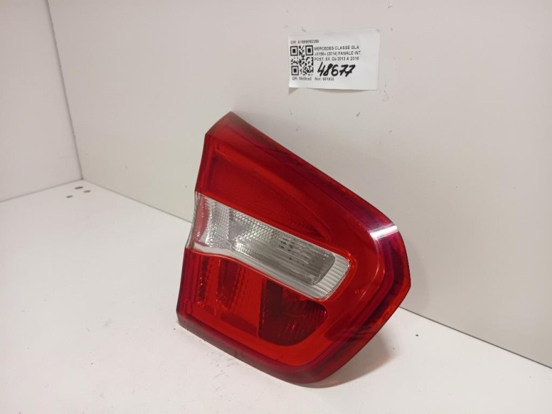 Fanale INT POST SX A1569060358 Mercedes Classe GLA X156 2014