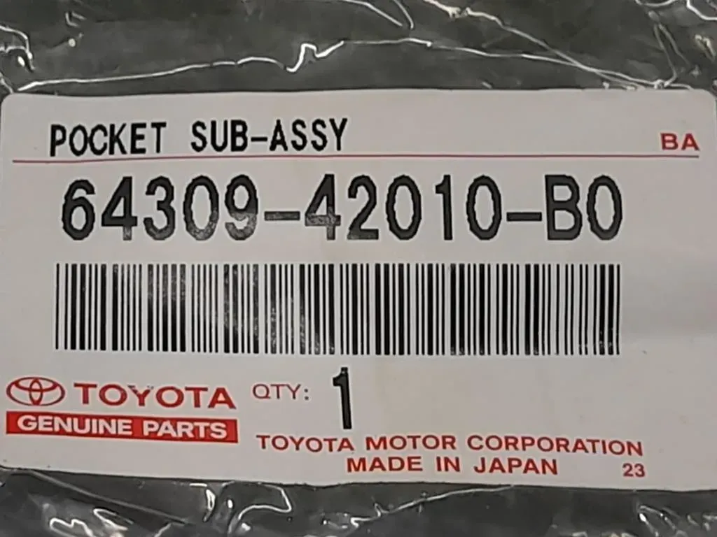 Tasca RETE Bagagliaio 64309-42010-B0 Toyota RAV 4 IV 2016