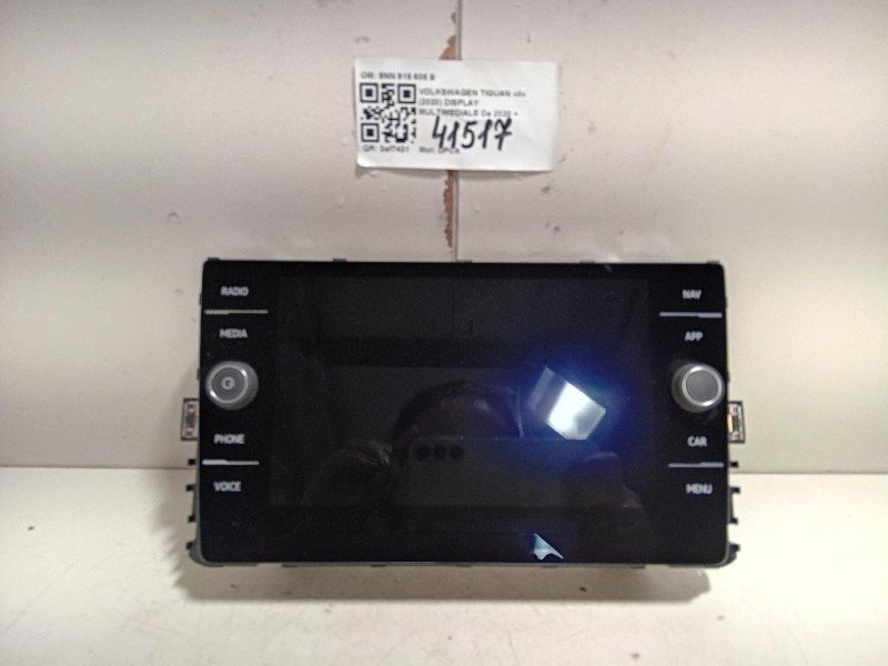 Display Multimediale 5NN 919 605 B Volkswagen Tiguan II 2020