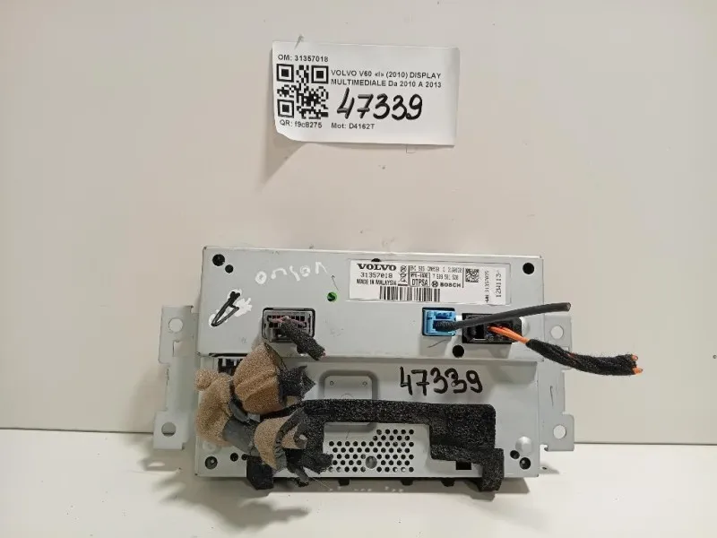 Display Multimediale 31357018 Volvo V60 I 2010
