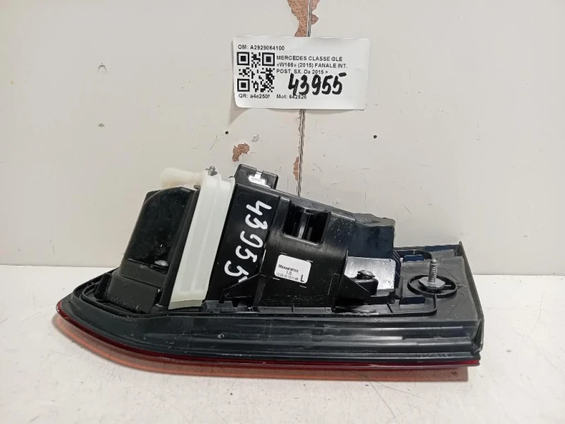 Fanale INT POST SX A2929064100 Mercedes Classe GLE W166 2015