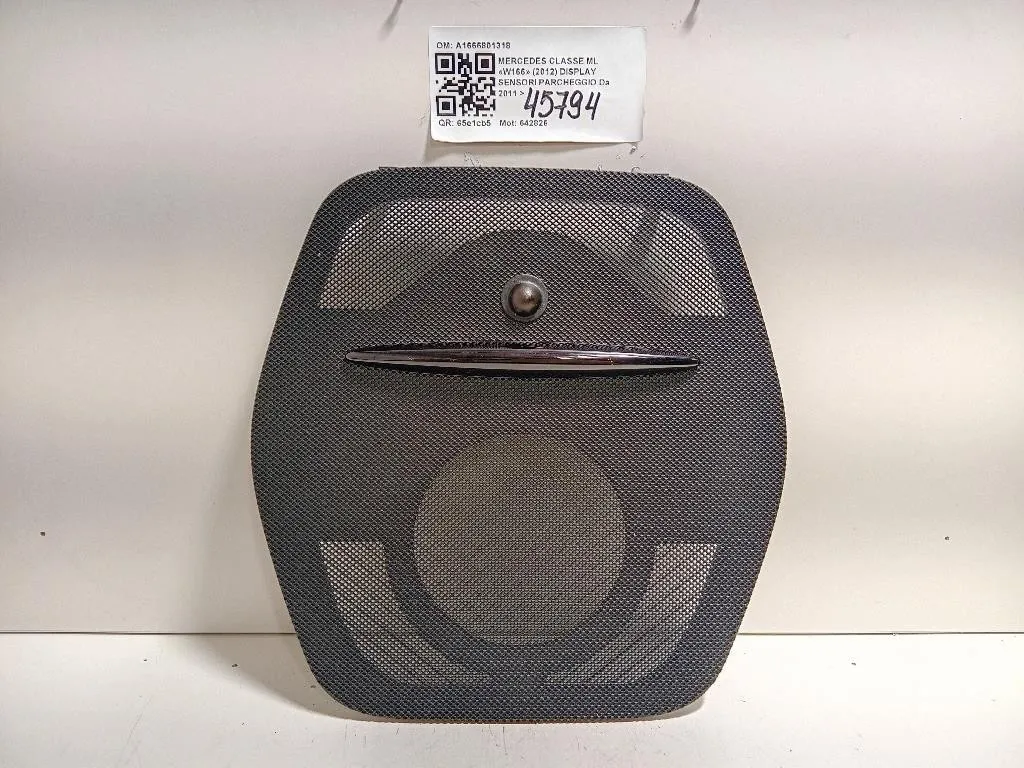 Display Sensori Parcheggio A1666801318 Mercedes Classe ML W166 2012