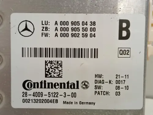 Telecamera A0009050438 Mercedes Classe ML W166 2012