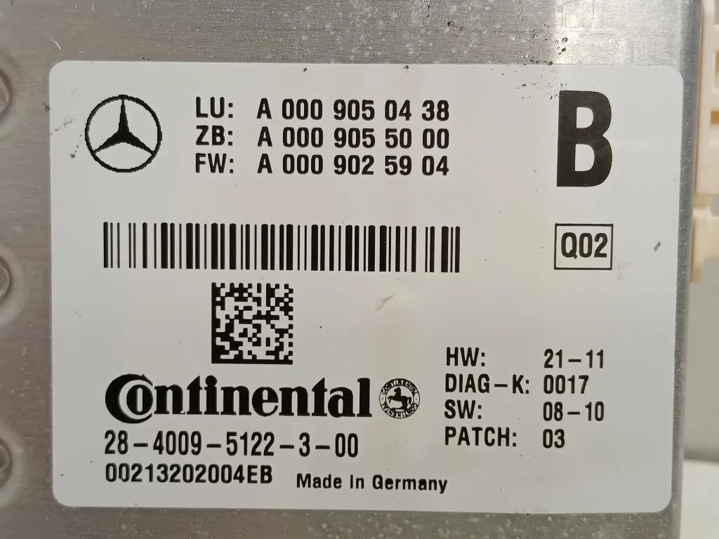 Telecamera A0009050438 Mercedes Classe ML W166 2012