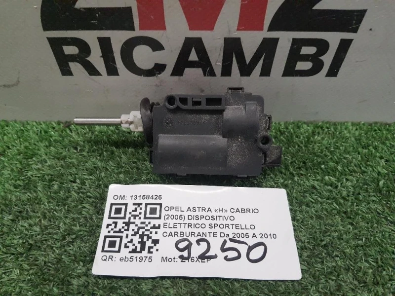 Dispositivo Elettrico Sportello Carburante 13158426 Opel Astra H Cabrio 2005