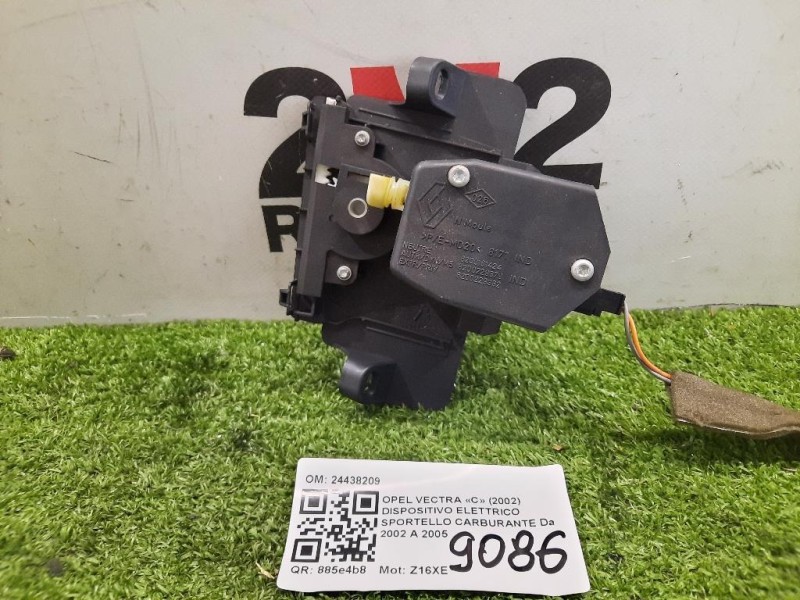 Dispositivo Elettrico Sportello Carburante 24438209 Opel Vectra C 2002